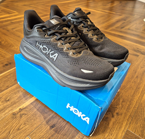 Hoka bondi men black mesh - 9, men's