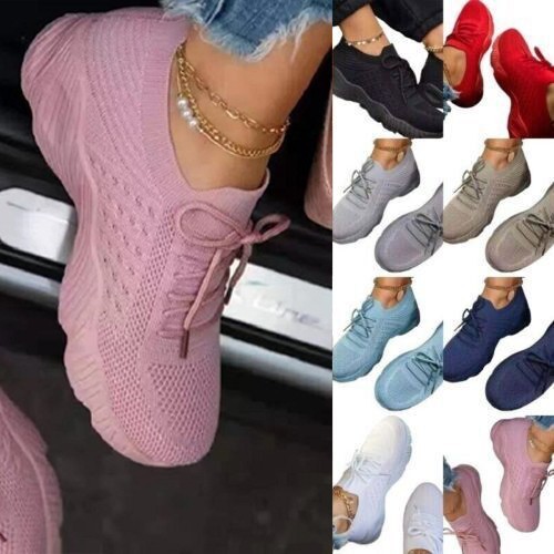 Womens ladies running trainers - ladies,