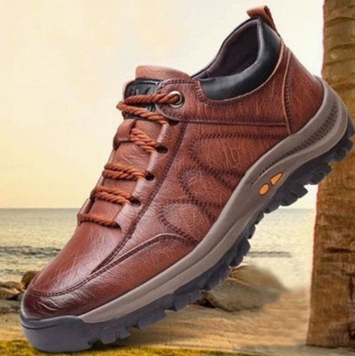 New mens leather shoes - new,
